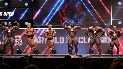 2023 Arnold Classic Men's Open Results .